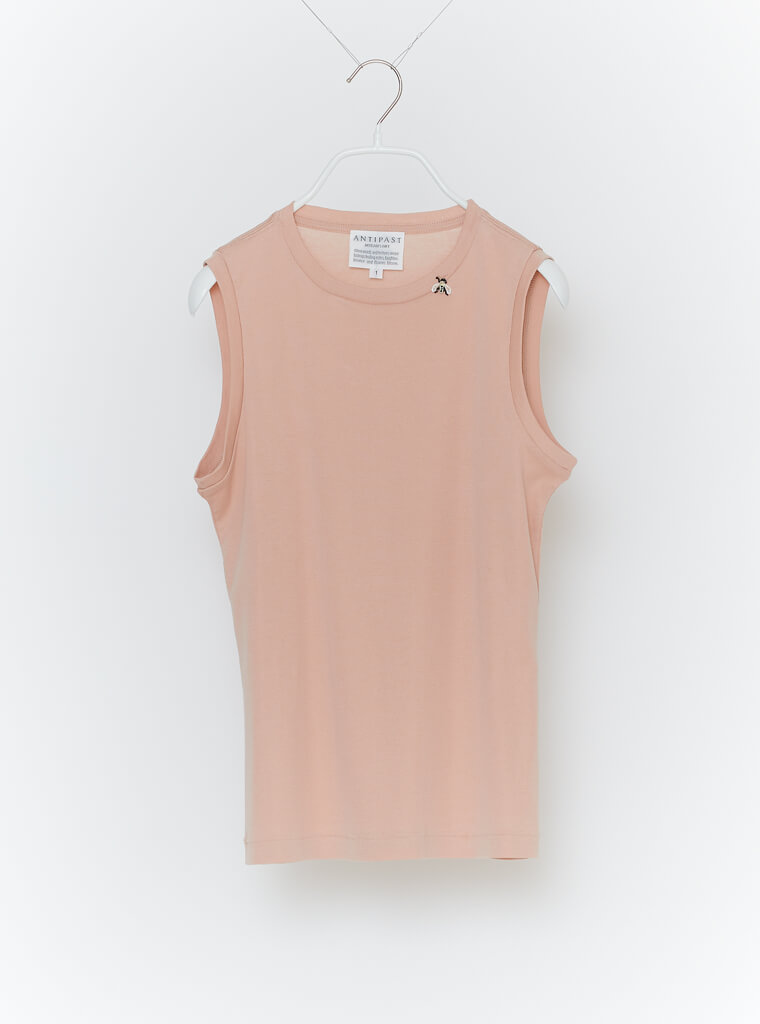 Cotton Frice NO SLEEVES T-Shirts with Bee_PBE